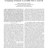 Kalman Filter Estimation of the Number of Competing Terminals in an IEEE 802.11 network