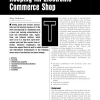Keeping an electronic commerce shop