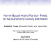 Kernel-Based Hybrid Random Fields for Nonparametric Density Estimation