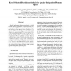 Kernel oriented discriminant analysis for speaker-independent phoneme spaces