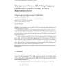 Key Agreement Protocol (KAP) Using Conjugacy and Discrete Logarithm Problems in Group Representation Level