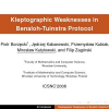 Kleptographic Weaknesses in Benaloh-Tuinstra Protocol