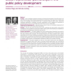 Knowledge management in the public sector: stakeholder partnerships in the public policy development