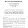 KQML As An Agent Communication Language