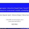 Lagrangian relaxation-based lower bound for resource-constrained modulo scheduling