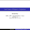 Last cases of Dejean's conjecture