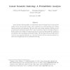 Latent Semantic Indexing: A Probabilistic Analysis