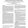 Leakage power dependent temperature estimation to predict thermal runaway in FinFET circuits