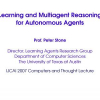 Learning and Multiagent Reasoning for Autonomous Agents