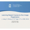 Learning based coarse-to-fine image registration
