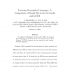 Learning Nonregular Languages: A Comparison of Simple Recurrent Networks and LSTM