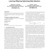 Learning offspring optimizing mate selection