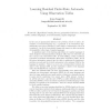Learning Residual Finite-State Automata Using Observation Tables