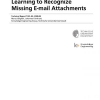 Learning to Recognize Missing E-Mail Attachments