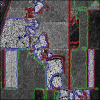 Level set curve evolution partitioning of polarimetric images