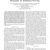Linguistic Fuzzy Logic Enhancement of a Trust Mechanism for Distributed Networks