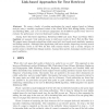 Link-based Approaches for Text Retrieval