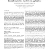 Linking multimedia presentations with their symbolic source documents: algorithm and applications