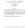 Load balanced Birkhoff-von Neumann switches, part II: multi-stage buffering