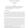 Lobbying with two audiences: Public vs private certification