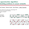 Local Approximation Algorithms for Scheduling Problems in Sensor Networks