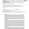 Local conservation scores without a priori assumptions on neutral substitution rates