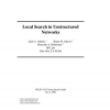 Local Search in Unstructured Networks