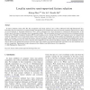 Locality sensitive semi-supervised feature selection