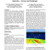 Localization in underwater sensor networks: survey and challenges
