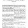LoCost: A spatial social network algorithm for multi-objective optimisation