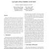 Log-Logistic Software Reliability Growth Model