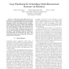 Loop Pipelining for Scheduling Multi-Dimensional Systems via Rotation