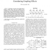 Low Power Bus Encoding Technique Considering Coupling Effects