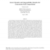 Lower Bounds and Impossibility Results for Concurrent Self Composition