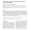 MAC protocols using directional antennas in IEEE 802.11 based ad hoc networks