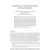 Managing Co-reference Knowledge for Data Integration