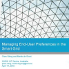Managing end-user preferences in the smart grid