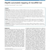 MapMi: automated mapping of microRNA loci