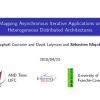Mapping asynchronous iterative applications on heterogeneous distributed architectures