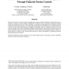 MarketNet: protecting access to information systems through financial market controls