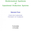 Mathematical Synthesis of Equational Deduction Systems