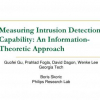 Measuring intrusion detection capability: an information-theoretic approach