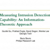 Measuring intrusion detection capability: an information-theoretic approach
