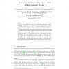 Measuring Statistical Dependence with Hilbert-Schmidt Norms