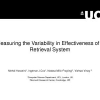 Measuring the Variability in Effectiveness of a Retrieval System