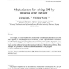 Mechanization for solving SPP by reducing order method