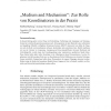 "Medium and Mechanism": Zur Rolle von Koordinatoren in der Praxis
