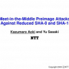 Meet-in-the-Middle Preimage Attacks Against Reduced SHA-0 and SHA-1