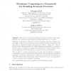 Membrane Computing as a Framework for Modeling Economic Processes