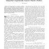 Methods for decreasing the number of objective evaluations for independent computationally expensive objective problems